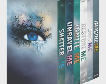 Shatter Me Series by Tahereh Mafi 6 Books Box Set Paperback Book Set | Fantasy Romance Gift for Readers YA Fantasy Romance Set