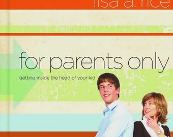 For Parents Only Hardcover Book, Parenting Guide for Teens & Kids, Christian Family Relationship Book, Gift for Parents
