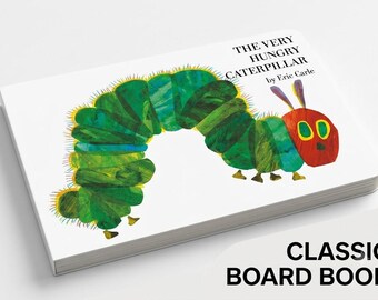 The Very Hungry Caterpillar Board Book by Eric Carle | Classic Baby Picture Book for Toddlers | Early Learning Gift for Babies & Baby Shower
