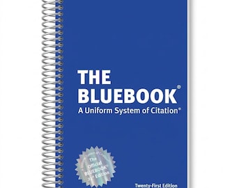 The Bluebook: 21st Edition Spiral-Bound Citation Guide - USA Stock / spiral bound book / bluebook citation / legal reference book