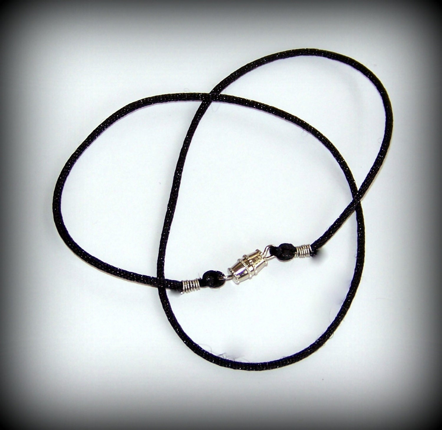Satin Wrapped Necklace Cord Wine 18 Satin Wrapped Necklace Cord Wine 18