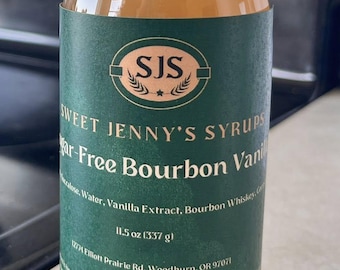 Craft Coffee Sirup: Zuckerfreie Bourbon Vanille