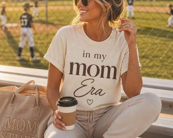 In My Mom Era T-Shirt | Comfort Colors® Garment-Dyed Mama Tee