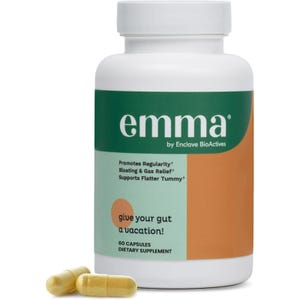 pack of 1 Emma Gut Health Relief Supplement, Doctor Endorsed Formula for Women