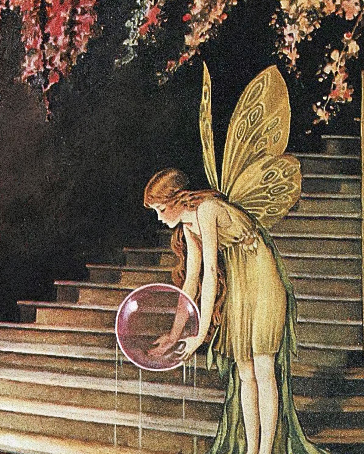 Ida Rentoul Outhwaite Fairyland, Kidsroom Wall Art, Vintage
