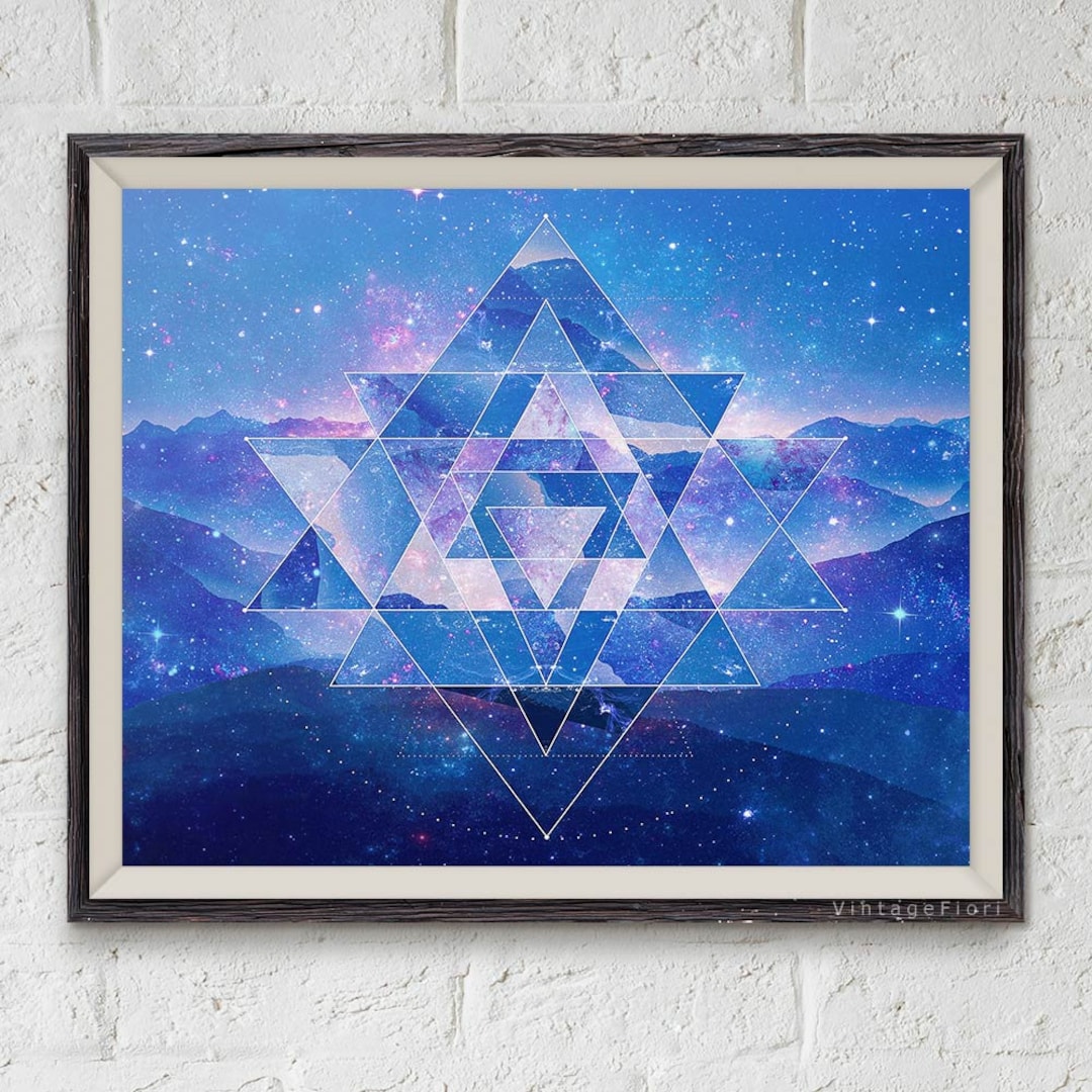 Sacred Geometry Instant Download, Printable Art, Mandala Wall Art, Yoga ...