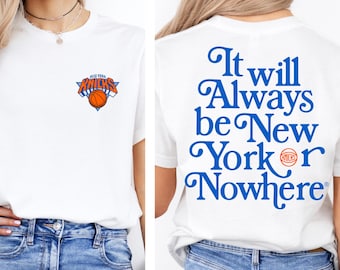 New York Or Nowhere Streetwear,Vintage front and back New York Basketball Shirt,NYC Basketball Sweat,Game Day Youth Toddler baby sports gift