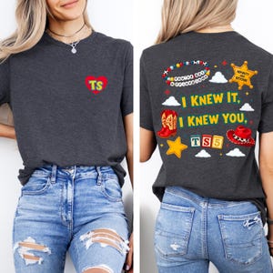 Comfort Colors® I Knew It I Knew You Were Turning 5 Shirt, Toy Story 5 Song Shirt, Disneyland Toy Story 5 Birthday,Toy Story Birthday tee image 3