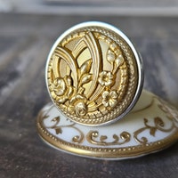 Antique Button - Etsy