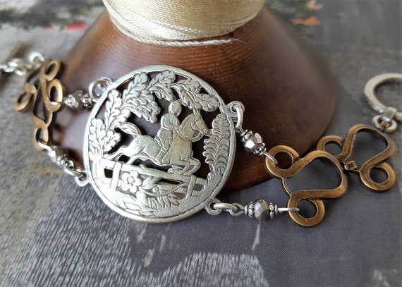 Antique equestrian jewelry deals
