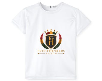 Kids Sports Jersey — Freethinkers Hahom Crest Performance Tee