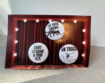 Tracking Dog - 3 pin set
