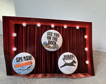 Dock Diving - Dog sport 3 pin set