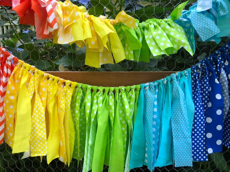 Rainbow Garland Combination Classroom Decoration Photo Etsy