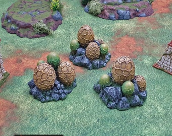 Alien Spudling eggs scatter terrain by Printable Scenery