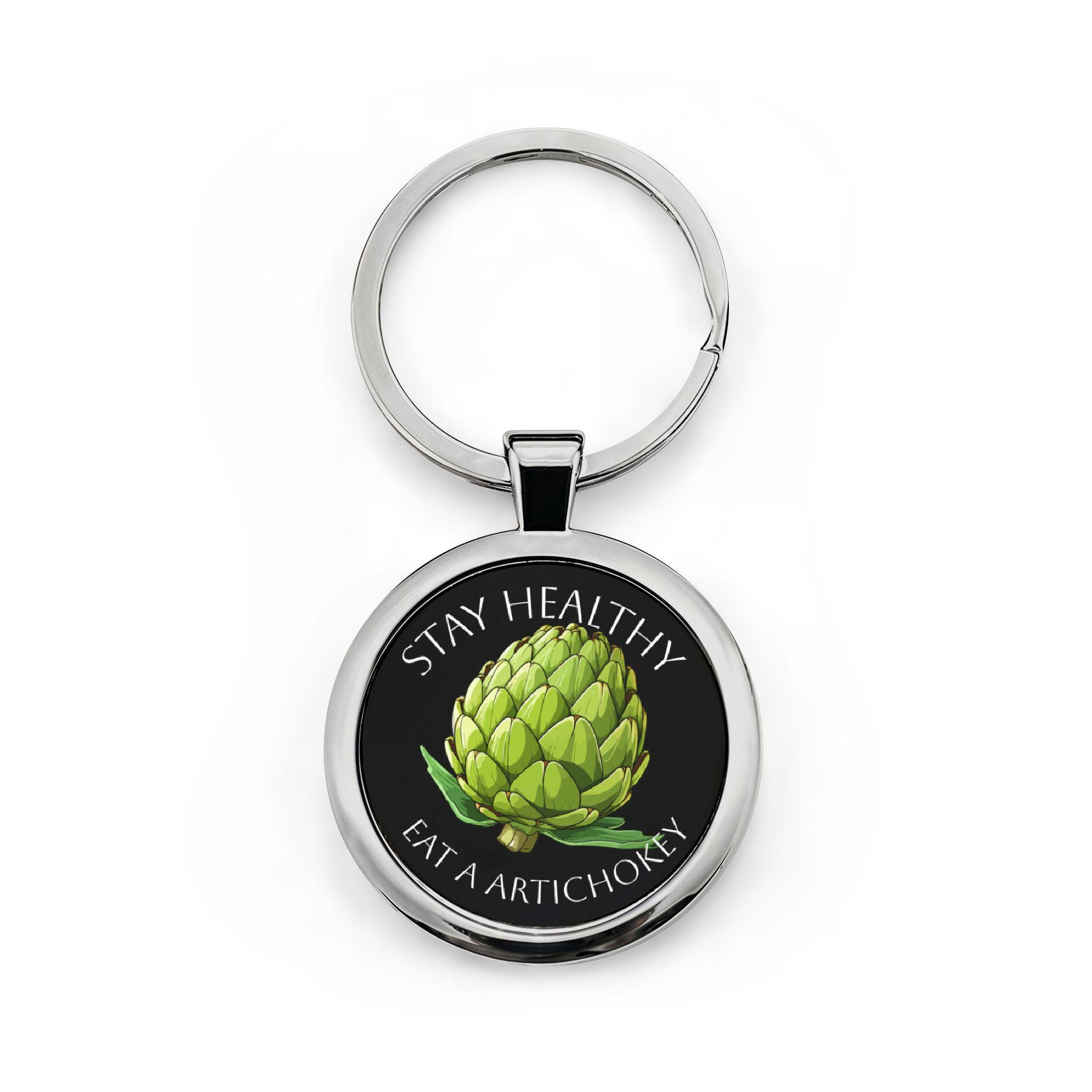 Artichoke Keychain - Etsy