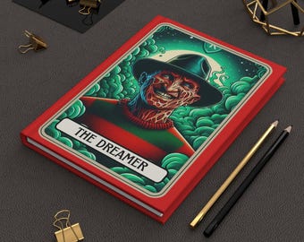 Journal intime « Le Rêveur » (Portrait d'horreur) | Carnet à couverture rigide ligné