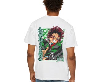 T-shirt graphique Tanjiro Kamado | T-shirt anime Demon Slayer