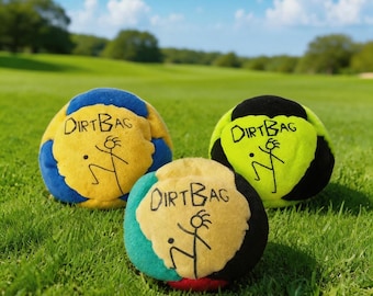 Worek do żonglowania Dirtbag Hacky Footbag, miękki, 2,36 cala, dla dorosłych, piłki do żonglowania, żywy sportowy wzór do zabawy w pomieszczeniach i na zewnątrz, upominki na przyjęcia