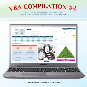 Excel VBA Animation Effects Bundle: Data Entry Form Template Multi Select Dropdown Duplicate Highlighter Sketch Effect Christmas Animation