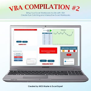 Excel VBA-Effektpaket: Gleitender Text, Lauftext, interaktive Schaltflächen, Kippschalter & Spielautomatenspiel