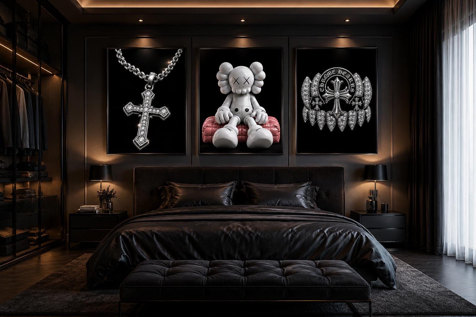 Chrome hearts wall decor - Etsy 日本
