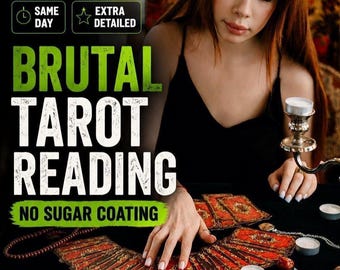 Brutal Tarot Reading Same Hour | Honest Psychic Insights | No Sugar Coating | Love Reading | Accurate Future Prediction