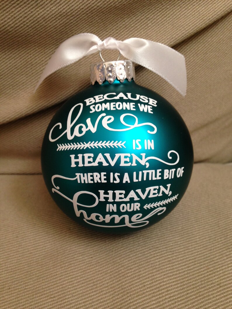 Loved Ones in Heaven Ornament Etsy
