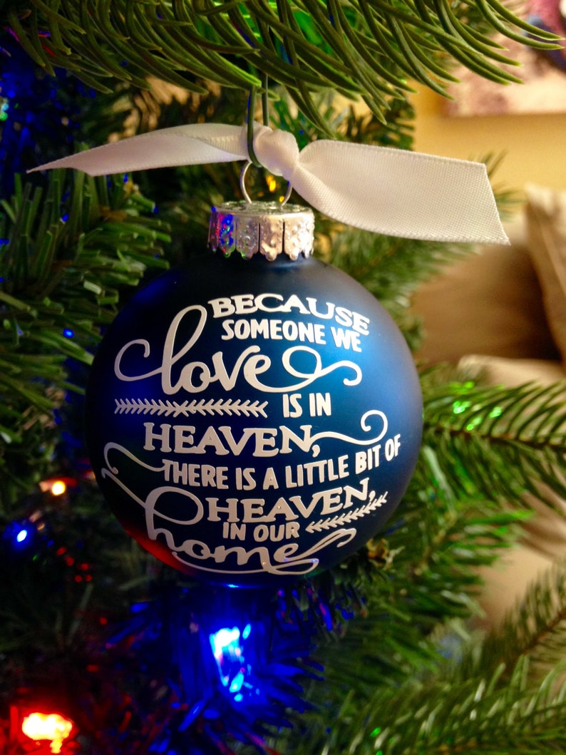 Loved Ones in Heaven Ornament Etsy