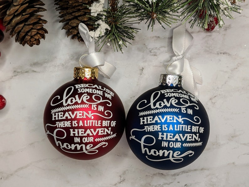 Loved Ones in Heaven Ornament Etsy