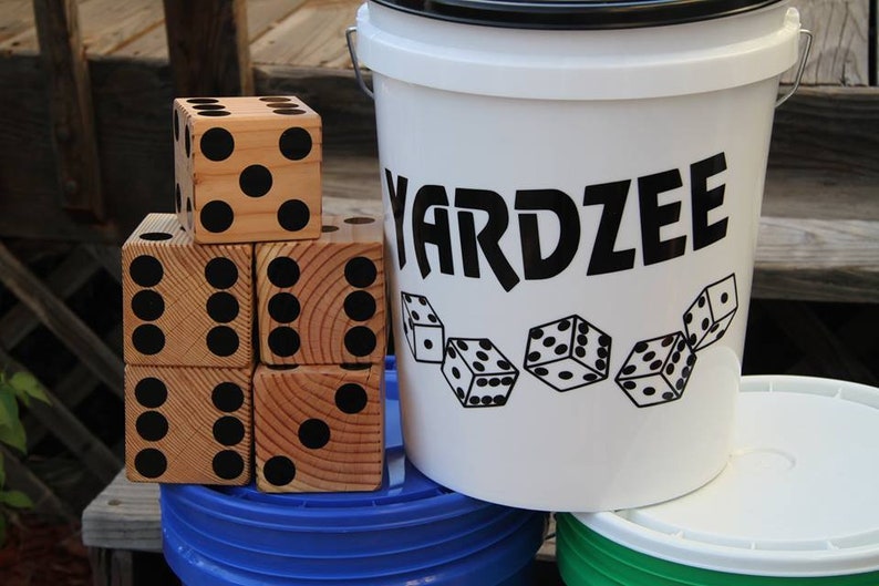 Download Free Personalization Yardzee Lawn Game Farkle Yard Game Games Puzzles Toys Games