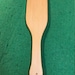 BDSM hairbrush spanking paddle Douglas fir with or without holes mature