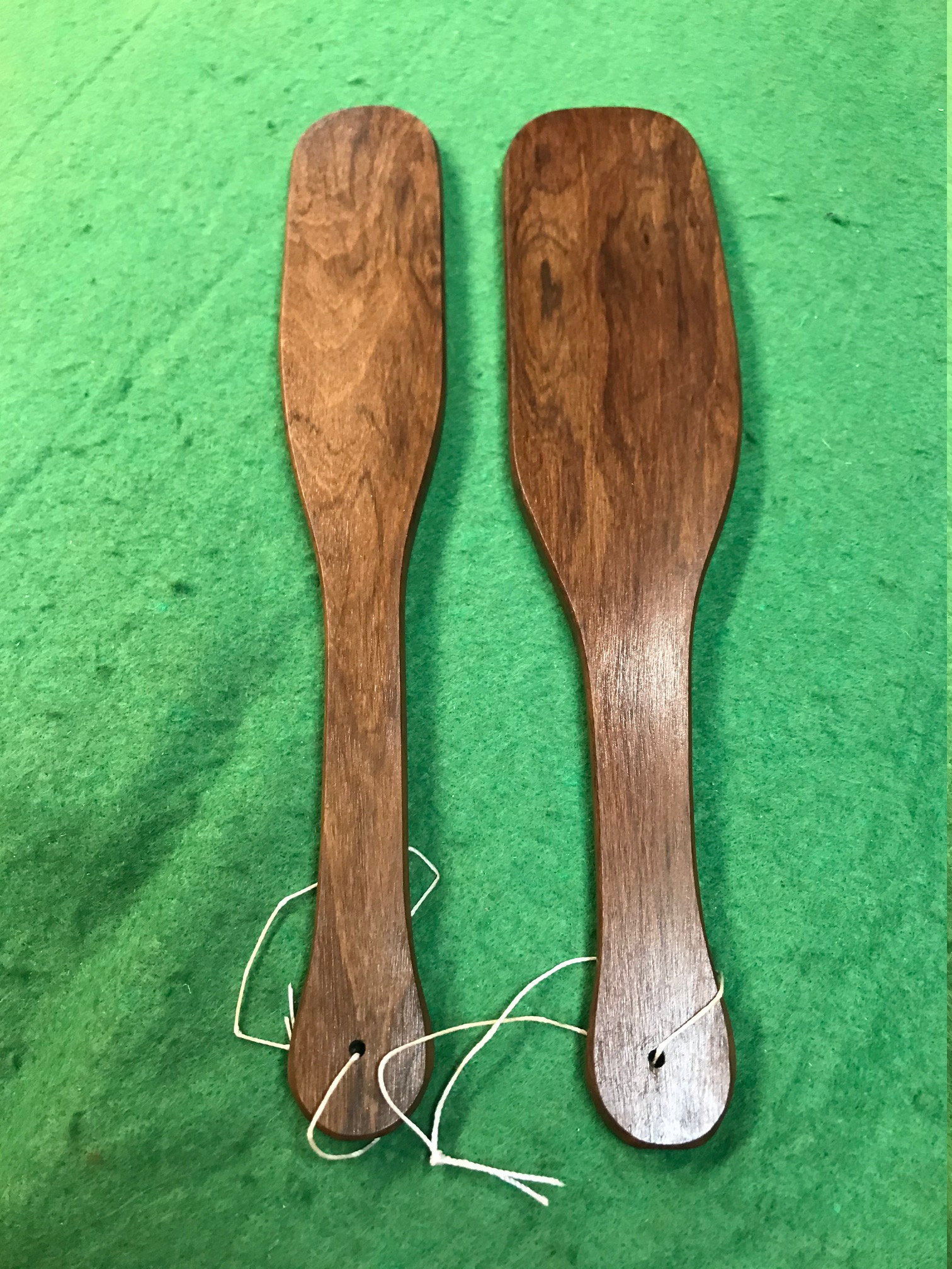Colorful Wood Spanking Paddle Custom Engraved Spank Slave Whip OTK