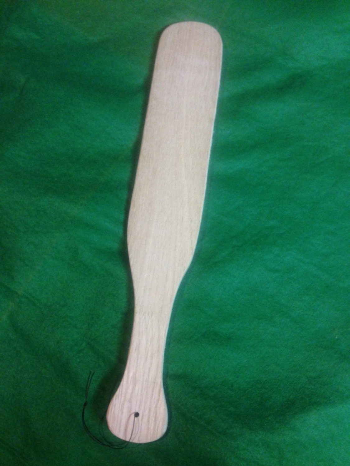 Fraternity or Sorority Wooden Or Wood spanking Paddle unfinished solid red oak