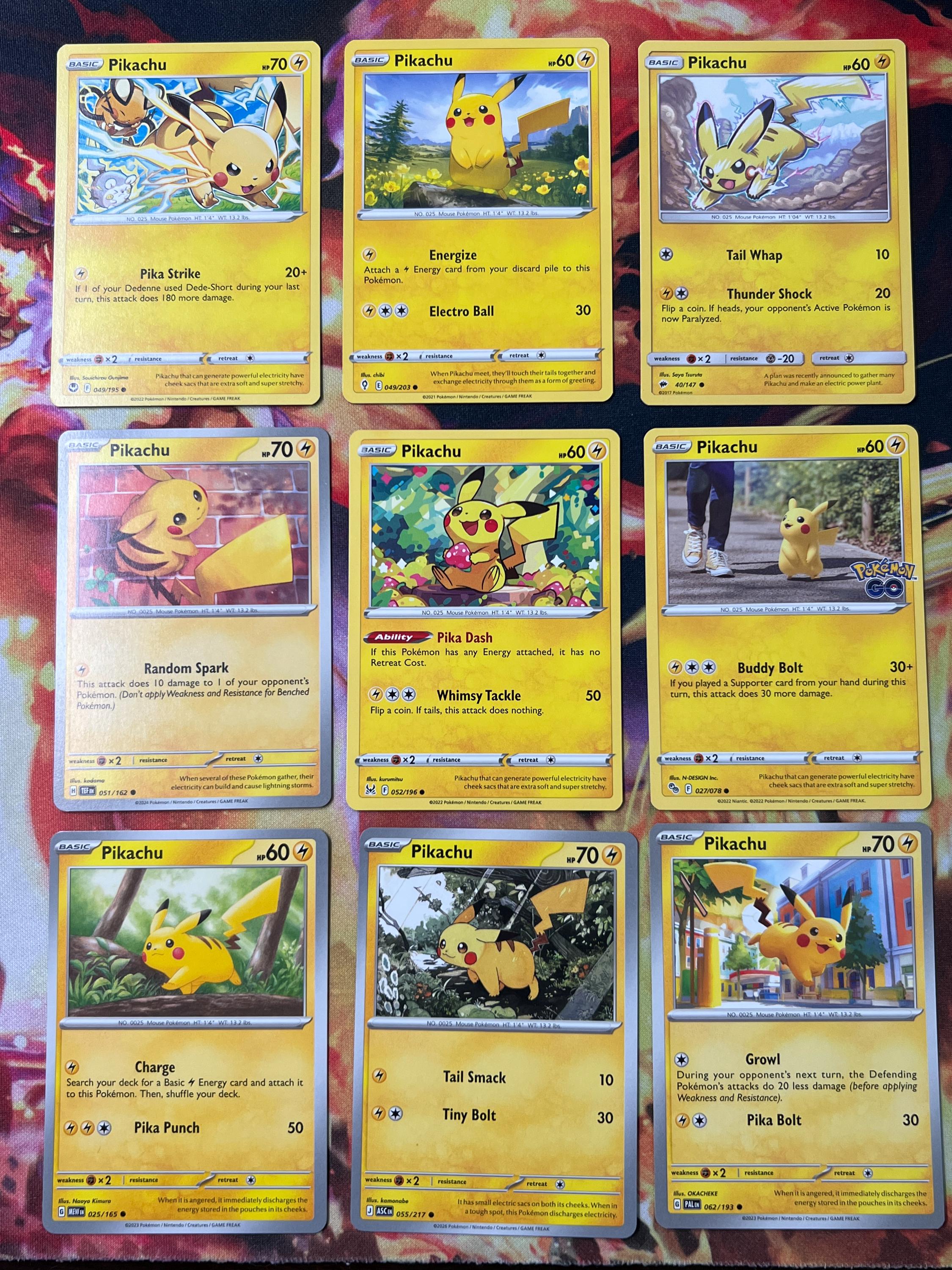 Pikachu Authentic Card - Etsy
