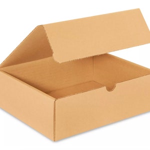 Cajas de correo de literatura troqueladas de 9" x 7.5" x 3" (30 unidades)