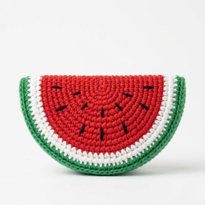 Amigurumi Watermelon Beginner Fruit Plush Toy