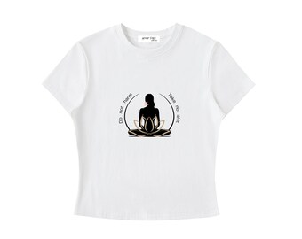 Niezbędny, dopasowany T-shirt z okrągłym dekoltem