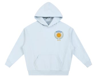 Boxy Schwergewichts Drop-Shoulder Hoodie