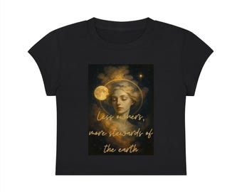 Women's Slim-Fit Cropped T-Shirt