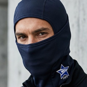 Embroidered USPS Smooth Fleece Facemask
