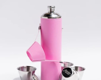 Birdie Bottle Flask - Pink 12oz