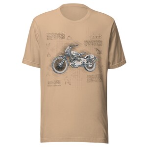 Vintage Motorcycle Shirt, Retro Biker Graphic Tee, Classic Cafe Racer T-Shirt, Motorcycle Rider Gift, Old School Bike Shirt