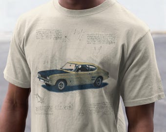 Camiseta de coche clásico deportivo, camiseta gráfica de coche clásico, camiseta retro americana deportiva, regalo para entusiastas de los coches, camiseta de automóvil vintage