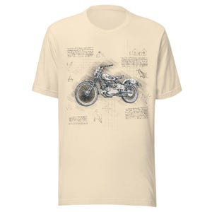 Vintage Motorcycle Shirt, Retro Biker Graphic Tee, Classic Cafe Racer T-Shirt, Motorcycle Rider Gift, Old School Bike Shirt
