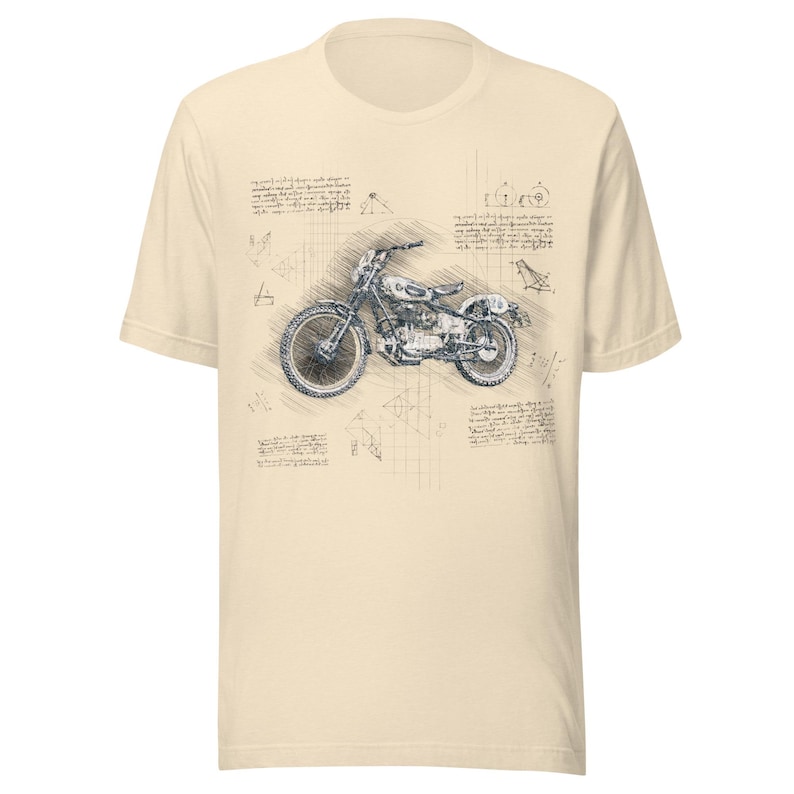Vintage Motorcycle Shirt, Retro Biker Graphic Tee, Classic Cafe Racer T-Shirt, Motorcycle Rider Gift, Old School Bike Shirt