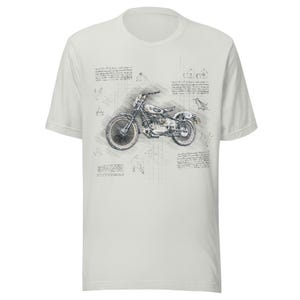 Vintage Motorcycle Shirt, Retro Biker Graphic Tee, Classic Cafe Racer T-Shirt, Motorcycle Rider Gift, Old School Bike Shirt