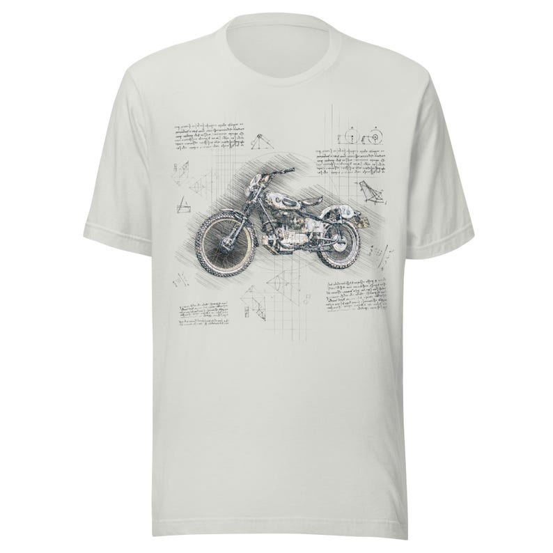Vintage Motorcycle Shirt, Retro Biker Graphic Tee, Classic Cafe Racer T-Shirt, Motorcycle Rider Gift, Old School Bike Shirt