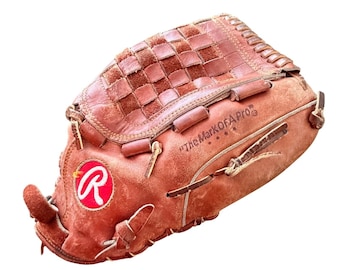 Rawlings SG 76 Premium Series Baseball Glove Brown Leather Basket Web Japan RHT