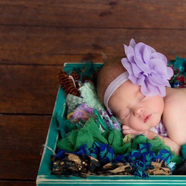Lilac Baby Headband Etsy